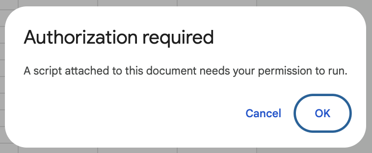 Authorization required